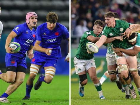 France and Ireland claim World Rugby U20s Championship final spots : PlanetRugby