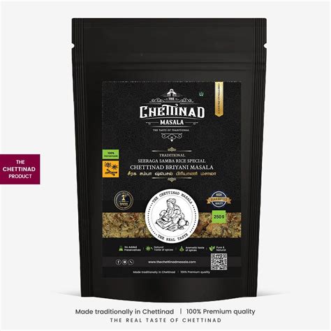 The Chettinad Biryani Masala, Packaging Size: 250 g at Rs 76/packet in ...