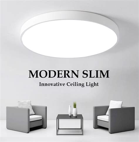 6653-L-FLAT Modern Round Ceiling Light (Fitting Only) – Chan Huat