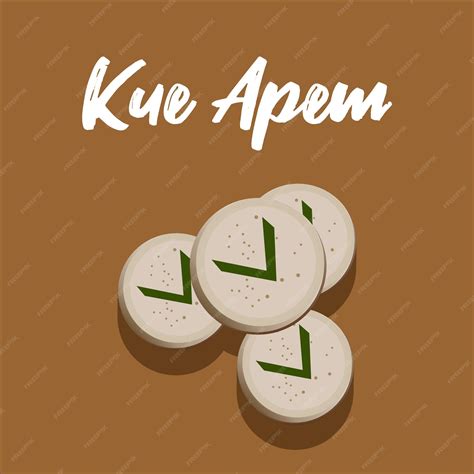 Premium Vector | Vector of kue apem indonesian delicious pancake