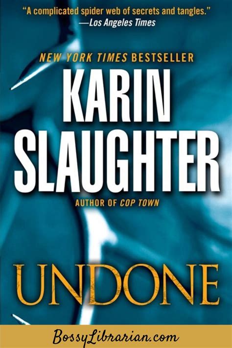 Karin Slaughter's Will Trent Series in Order | Karin slaughter, Mystery books, Book blogger