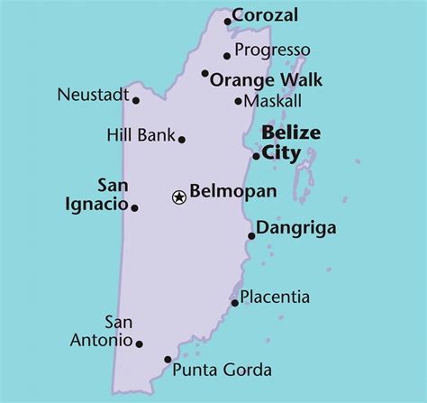 Cities of Belize