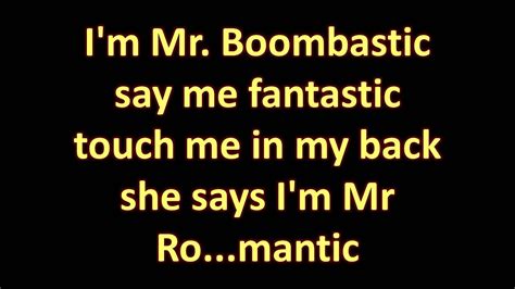 Shaggy - Boombastic (Lyrics Video) - YouTube