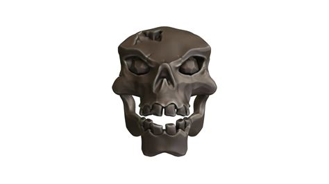 STL file Sea of thieves Ashen Wind Skull STL・3D printing idea to download・Cults