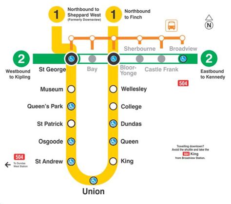 There's a major TTC subway closure on Line 2 this weekend