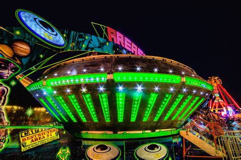 Jeff Donald photography - Carnival Rides at Night