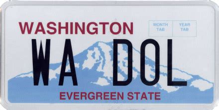 Washington License Plate Lookup | WA Plate Number Check