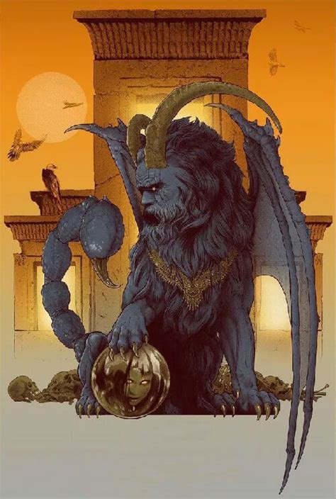 Manticore | Legendry Creature made of Human and Animals