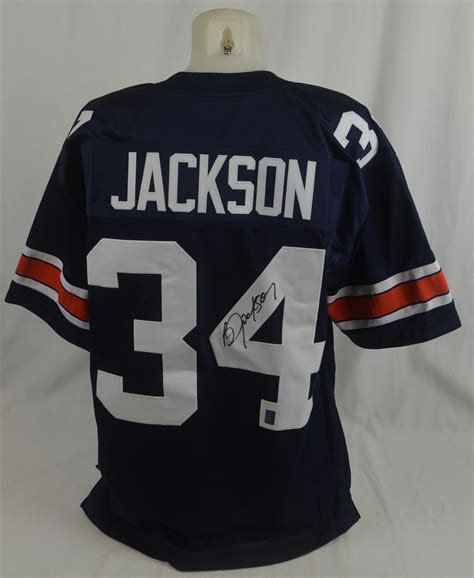 Lot Detail - Bo Jackson Autographed Auburn Tigers Jersey