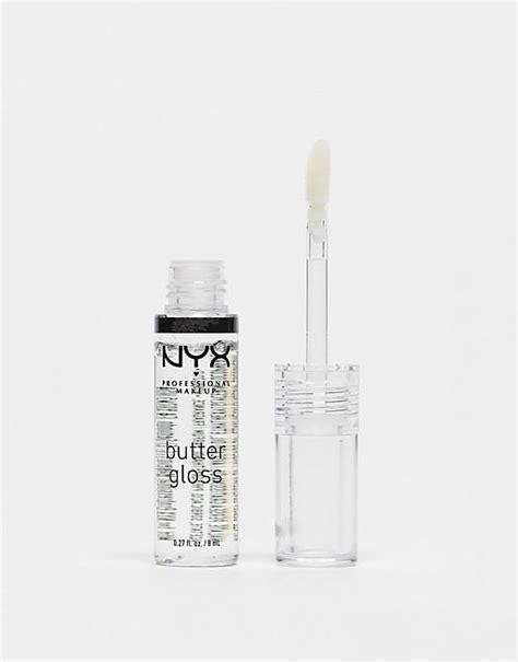 NYX Professional Makeup Butter Lip Gloss - Clear | ASOS