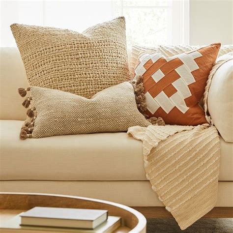 Cozy Weave Pillow Cover | West Elm