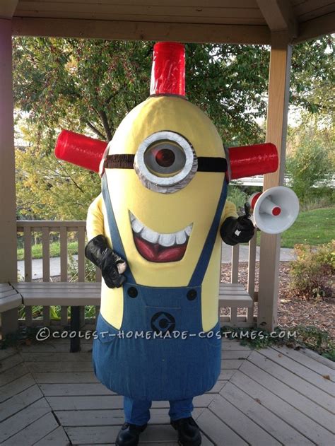 Cool+Homemade+Carl+BeeDoo+Minion+Costume | Minion costumes, Minion ...