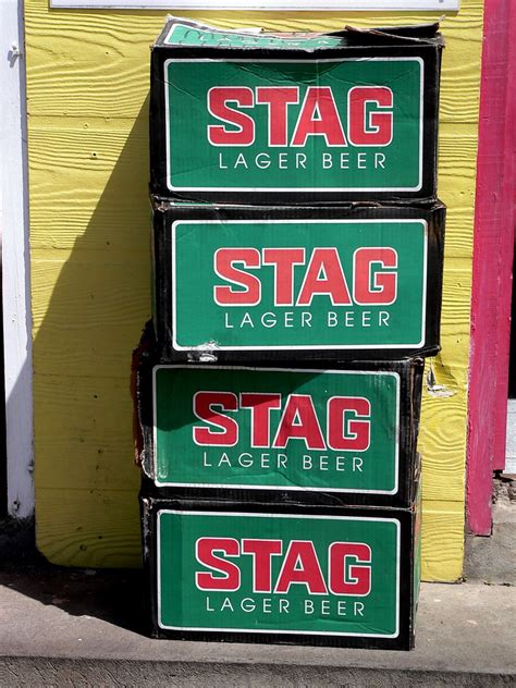 Stag Beer Boxes, Union Island, West Indies | Taken on our tr… | Flickr