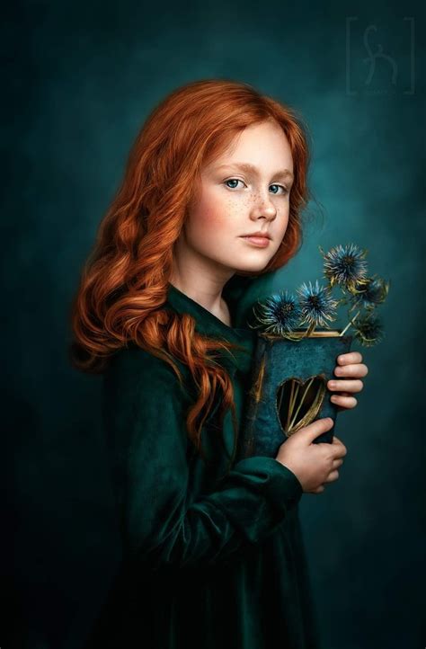 Pin de R Missykay🐞 em I LOVE that I am a redhead!!! | Retrato, Fine art, Hair hair