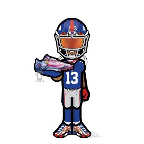 Odell Beckham Jr Cartoon Drawing | Free download on ClipArtMag