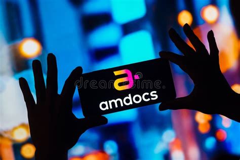 December 26, 2022, Brazil. in this Photo Illustration, the Amdocs Logo is Displayed on a ...