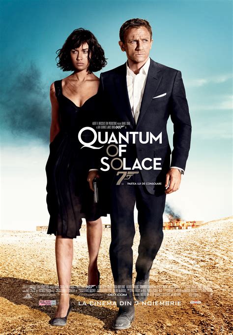 Poster Quantum of Solace (2008) - Poster 007: Partea lui de consolare - Poster 1 din 10 ...