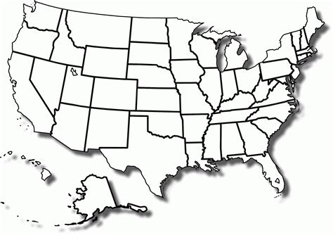 Stuff of Interest - Bane's Bulletin | Us map printable, United states map, United states map ...