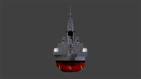 Battleship Iowa 3D Model $15 - .unknown .blend .obj - Free3D