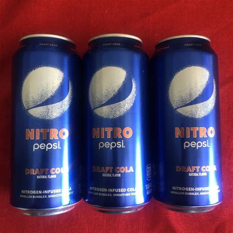 Pepsi nitro original flavour can. nitro charged draft cola. 3 Cans Not Opened | eBay