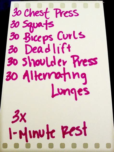 20 minute exercise plan using 10 pound weights | Tone it up, Stay fit ...