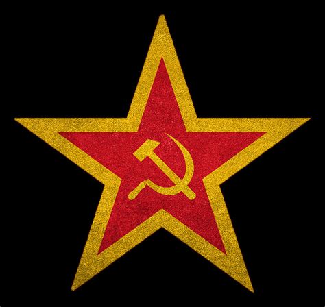 USSR Cold War Soviet Union Flag Communist Star Communism Russia ...