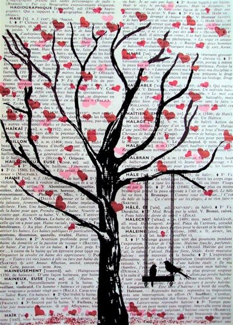 30 DIY Mixed Media Tree Art Projects