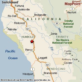 Where is Redway, California? see area map & more