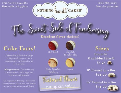 What Is Nothing Bundt Cakes Flavor Of The Month | handlingyourself