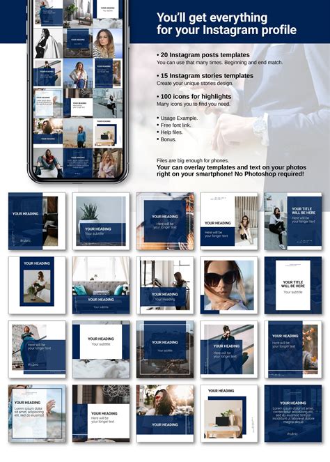 Instagram Templates For Business