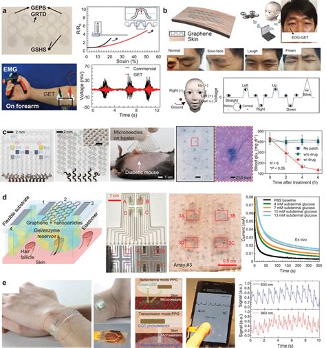 2D material‐based noninvasive epidermal sensors. a) Ultrathin graphene... | Download Scientific ...