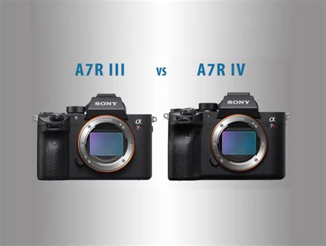 Sony A7R III vs A7R IV – The 10 main differences - GearOpen.com