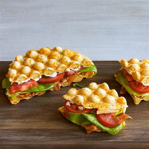 Creative Bubble Waffle Recipe Ideas - Pampered Chef Blog | Bubble ...