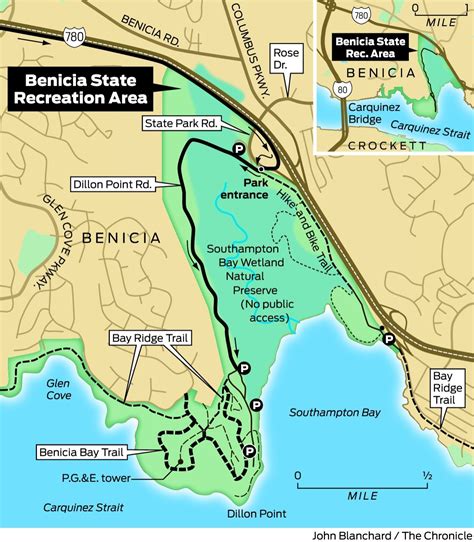 Hiking and biking at Benicia State Recreation Area - San Francisco Chronicle