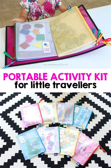 Portable Activity Kit for Little Travellers - Mama.Papa.Bubba.