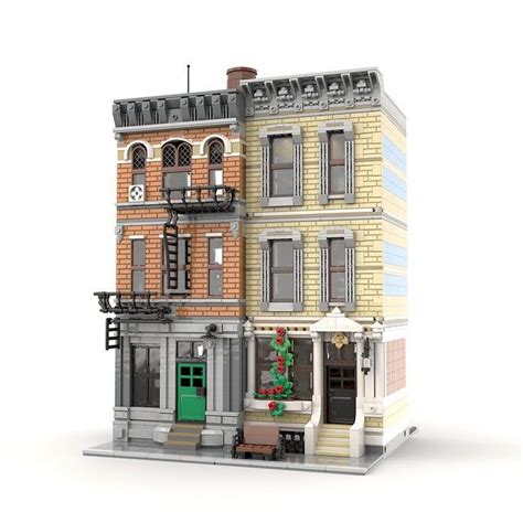 Lego MOC Modular - New Block City Housing