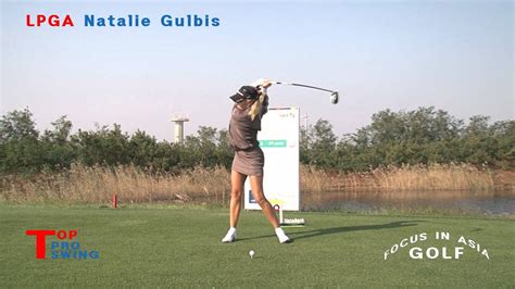 LPGA투어 나탈리 걸비스(Natalie Gulbis) 골프스윙 - YouTube