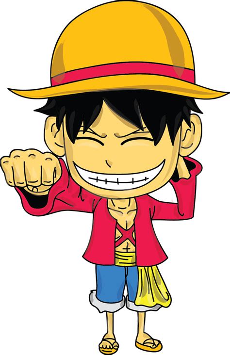 Luffy Chibi by izhoumz on DeviantArt