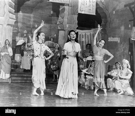 MUSICAL: KISMET, 1953. /nScene from the Broadway production of the musical 'Kismet,' with music ...