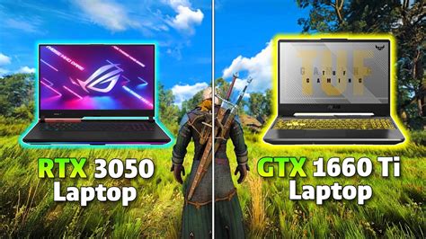 RTX 3050 Laptop (95W) vs GTX 1660 Ti Laptop Gaming Benchmark | Test in ...