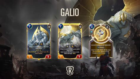 Galio Reveal: The Colossus Brings Formidable to Demacia • News • Legends of Runeterra (LoR ...