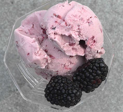 Fresh Blackberry Ice Cream — Unwritten Recipes