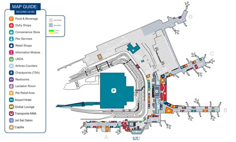 San Juan Airport Map