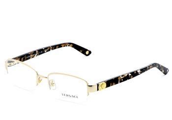 Versace Eyeglasses 1185-B Gold Optical Frames