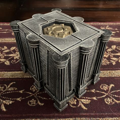 Commander Crypt Deck Box – Zeus – 3d printed – Samhain Propworks