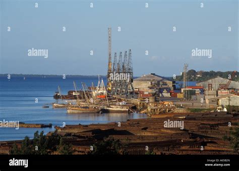 Tanga has the second biggest port in Tanzania Stock Photo - Alamy