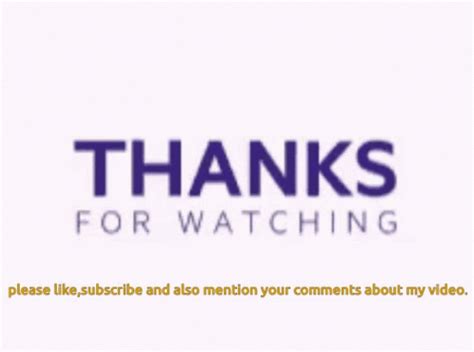 Thanks For Watching Subscribe GIF - ThanksForWatching Thanks Subscribe - Discover & Share GIFs