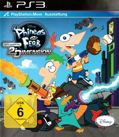 Phineas and Ferb: Across the 2nd Dimension box covers - MobyGames