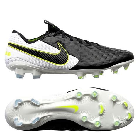 Nike Tiempo Legend 8 Elite FG - Black/White