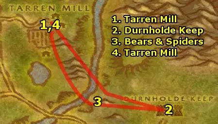 Ding80's Horde Hillsbrad Foothills Guide Part 1 Level 22